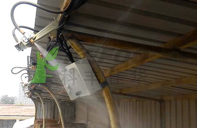 攪拌站料場自動噴霧降塵系統(tǒng)