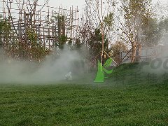 大廠縣孔雀城售樓處噴霧造景系統