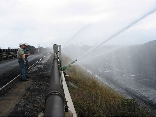 煤場煤倉噴霧降塵系統