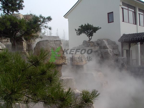 北京私人別墅會所霧森系統成氧吧休息亮點